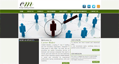Desktop Screenshot of career-makers.com